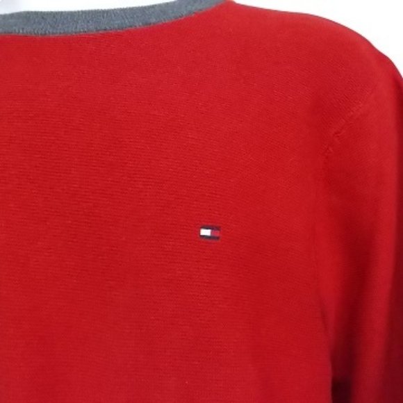 🧶 Tommy Hilfiger 🧶 Men's Cotton Knit Sweater, M - Picture 12 of 13